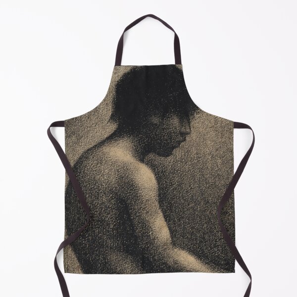 Item preview, Seated Nude Study for Une Baignade by Georges Seurat: Neo Impressionist Poster designed and sold by artofuniverse.