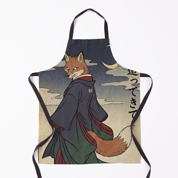 Item preview, Kitsune Japanese Fox Ukiyo-e Art T-Shirt designed and sold by Maangata Art.