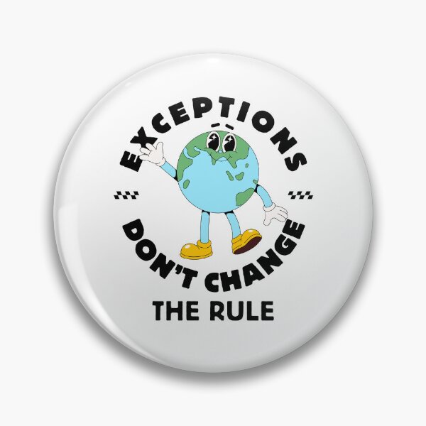 Item preview, Exceptions don't change the rule designed and sold by Peerless-Prime.