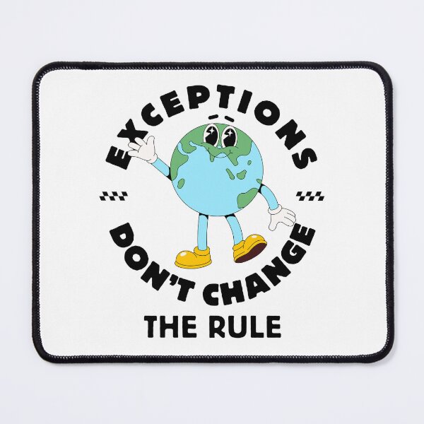Item preview, Exceptions don't change the rule designed and sold by Peerless-Prime.
