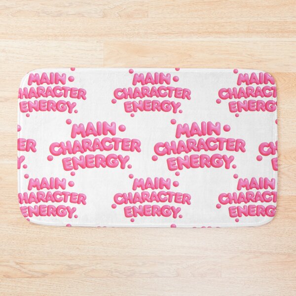 Item preview, Main Character Energy Bubble Typography designed and sold by tviyluv.