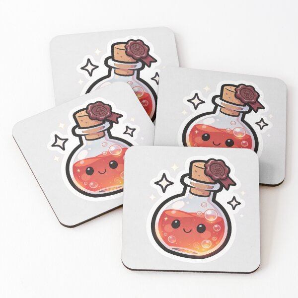 Item preview, Magic Potion Bottle Sticker — RPG Health Potion Fantasy Gaming designed and sold by GregorJackson23.