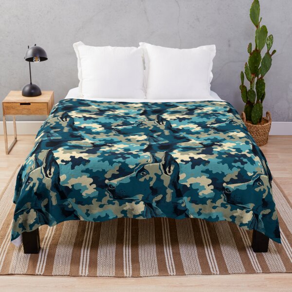 Item preview, Bold Army Dog Camo Texture  - Birthday Gift For Wife designed and sold by RoyalStarsPatts.