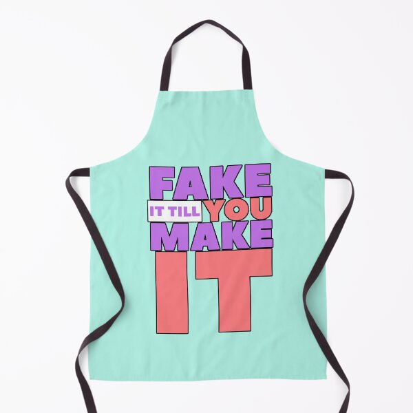 Item preview, Fake It Till You Make It - Modern Motivational Phrase - Success Mindset - Design designed and sold by AstronautMerch.