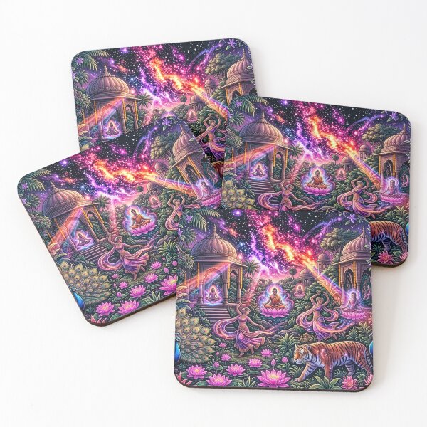 Item preview, Tiger Under Galaxy - India Méditation Dance designed and sold by TOTO GUYANA.