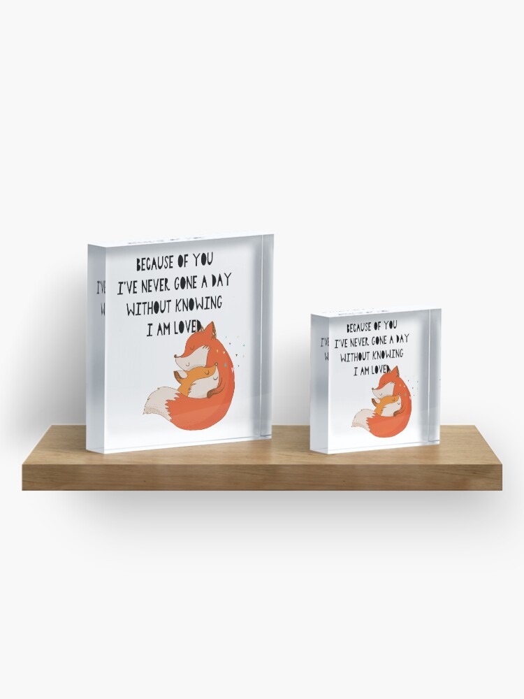 Alternate view of A Mother's Love Acrylic Block