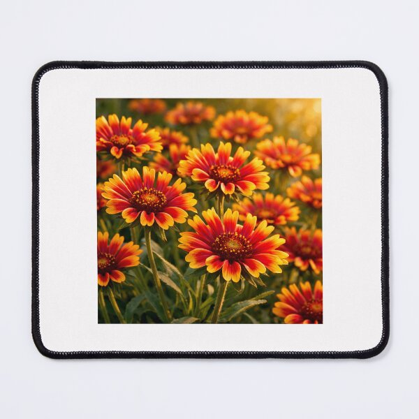 Item preview, Minimalist Fire in Bloom , Gaillardia Fanfare in Harmony #8 designed and sold by Helios Be. Lavsh.