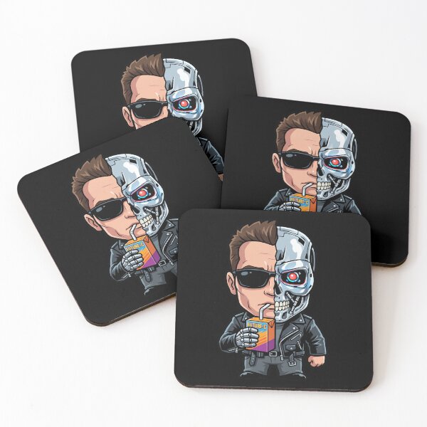 Item preview, Judgement Snack: T-800 Cybernetic Cutie Sticker designed and sold by CleverCulture.