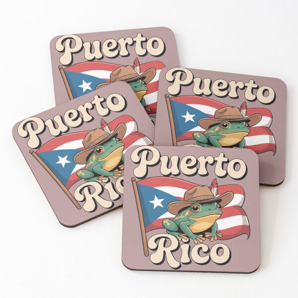 Item preview, Puerto Rico Culture Frog designed and sold by JaroCreates.