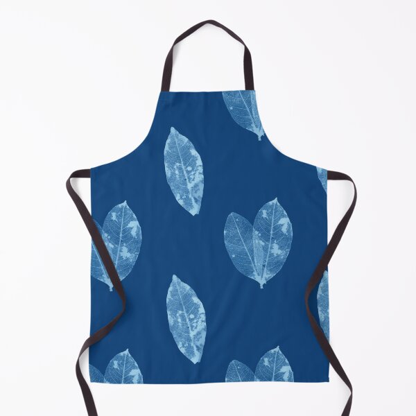 Item preview, Leaves I, Cyanotype Seamless Pattern, Blaudruck, Sunprint designed and sold by SWSandraWechner.