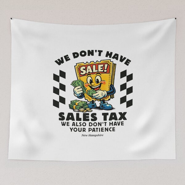 Item preview, New Hampshire : we don't have sales tax designed and sold by Peerless-Prime.
