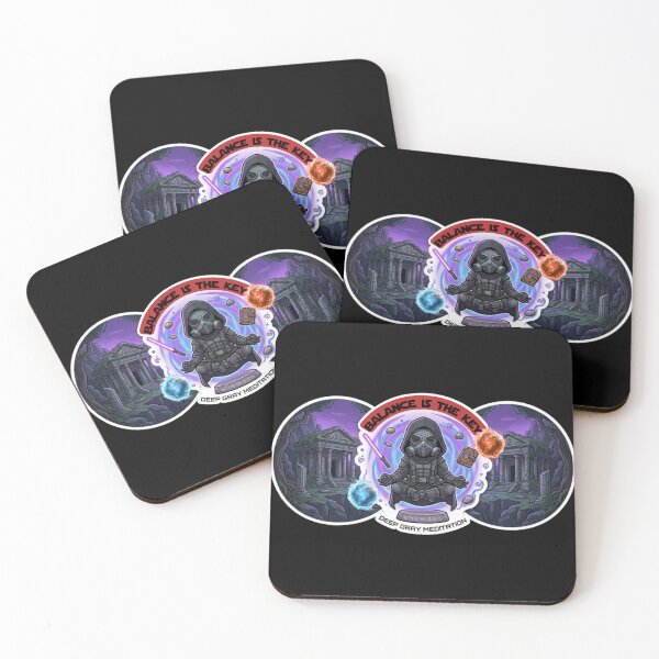 Item preview, Meditation - Gray Warrior Balance designed and sold by Rex Vox.