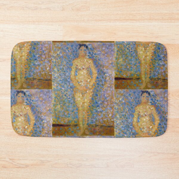 Item preview, Standing Model by Georges Seurat: Neo Impressionist Nude Fine Art Poster designed and sold by artofuniverse.