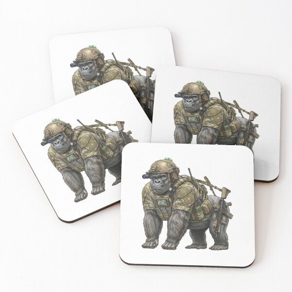 Item preview, Tactical Gorilla designed and sold by RAWLIFEGRAPHIC.