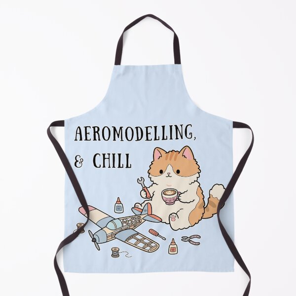 Item preview, Aeromodelling and Chill Fluffy Cat Kawaii Art designed and sold by Blupunk.