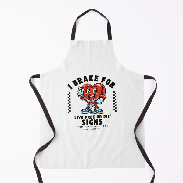 Item preview, New Hampshire : I brake for 'live free or die' signs and nothing else designed and sold by Peerless-Prime.