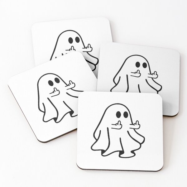 Item preview, Cheeky Little Ghost – Minimalist and Bold Humor designed and sold by UNICREART.