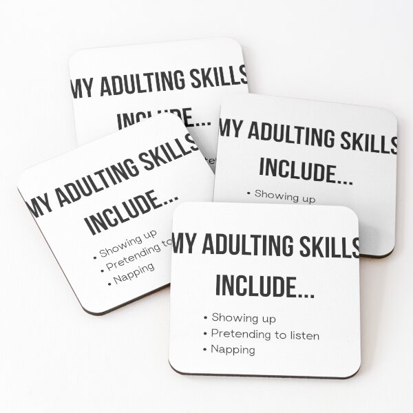 Item preview, My Adulting Skills Include T-Shirt - Funny Honest Gift designed and sold by Malented.