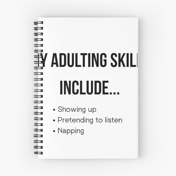 Item preview, My Adulting Skills Include T-Shirt - Funny Honest Gift designed and sold by Malented.