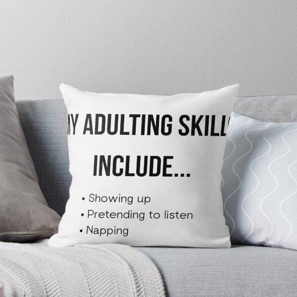 Item preview, My Adulting Skills Include T-Shirt - Funny Honest Gift designed and sold by Malented.