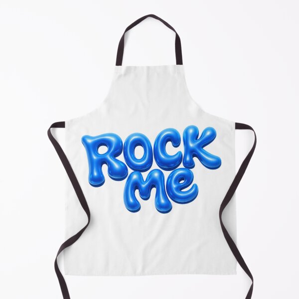 Item preview, Rock Me Blue Bubble Typography designed and sold by tviyluv.