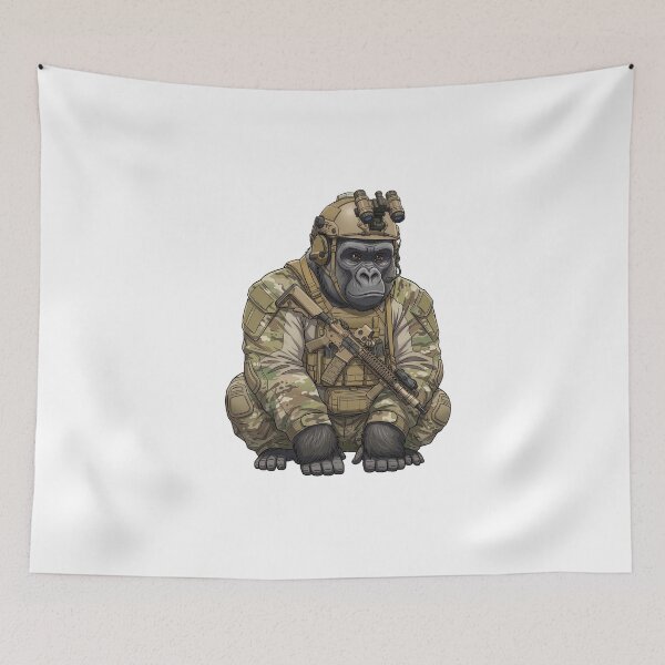 Item preview, Tactical Gorilla designed and sold by RAWLIFEGRAPHIC.