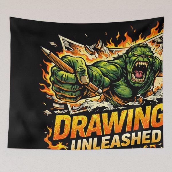 Item preview, Comic Artist Rage Mode – Drawings Unleashed designed and sold by SidTastic .