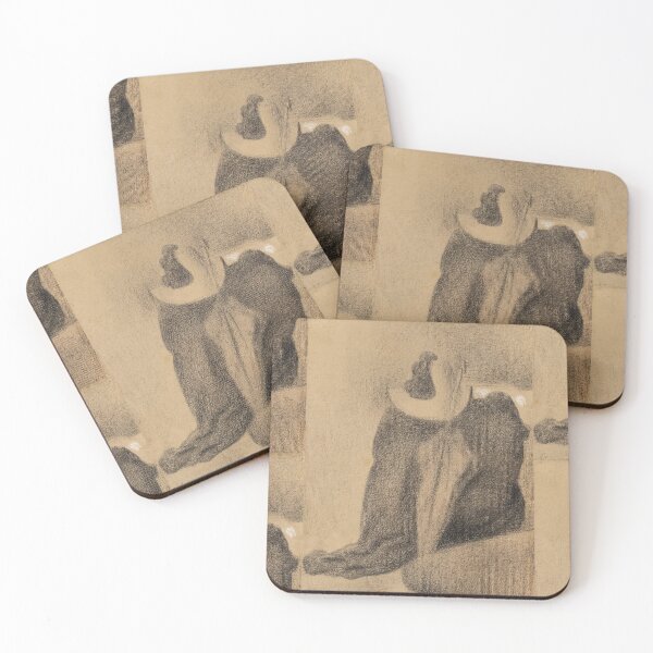 Item preview, Still Life With Hat Parasol and Clothes on a Chair by Georges Seurat: Neo‑Impressionist Poster designed and sold by artofuniverse.