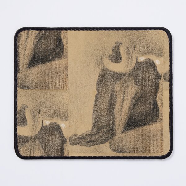 Item preview, Still Life With Hat Parasol and Clothes on a Chair by Georges Seurat: Neo‑Impressionist Poster designed and sold by artofuniverse.