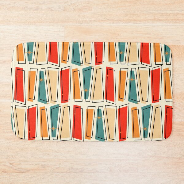 Item preview, Retro Geometric Mid Century Modern Pattern designed and sold by Vileprint.