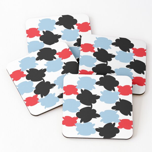Item preview, Colorful Mixture of Poppy Reds, Sky Blues, Black designed and sold by Rolographics1.