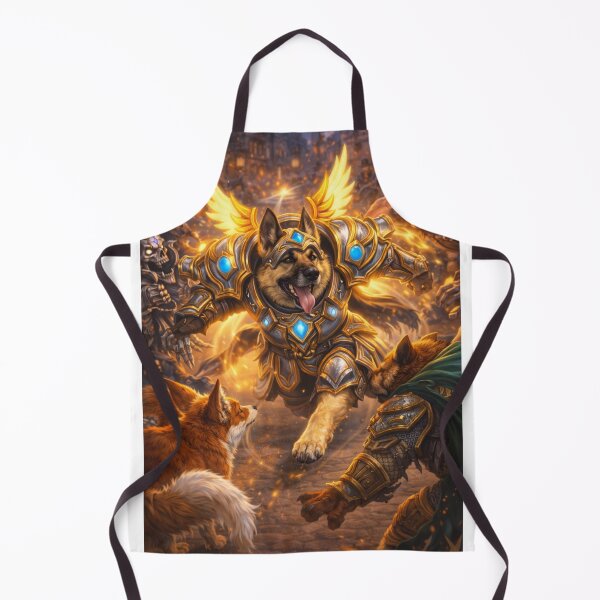 Item preview, Paladin Dog Protector – Epic Fantasy Warrior Inspired by a Loyal Companion designed and sold by Mirgonhood.