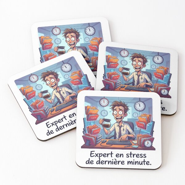 Item preview, Stress Expert and Last-Minute Humor designed and sold by GZMERCH.