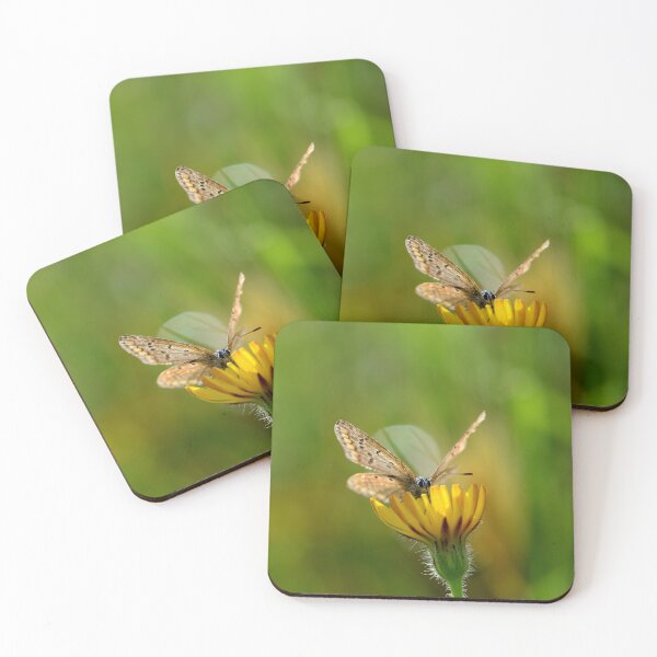 Item preview, Butterfly Feeding on Yellow Flower Macro designed and sold by onubi.
