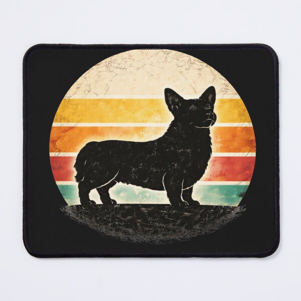 Item preview, Corgi Sunset Silhouette Retro Dog Lover Cute Corgi Gift designed and sold by ZEBBEDE - Minimal Streetwear .