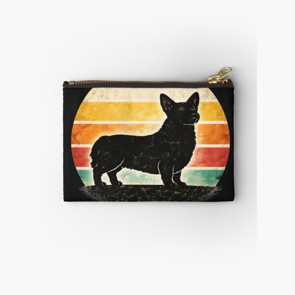 Item preview, Corgi Sunset Silhouette Retro Dog Lover Cute Corgi Gift designed and sold by ZEBBEDE - Minimal Streetwear .