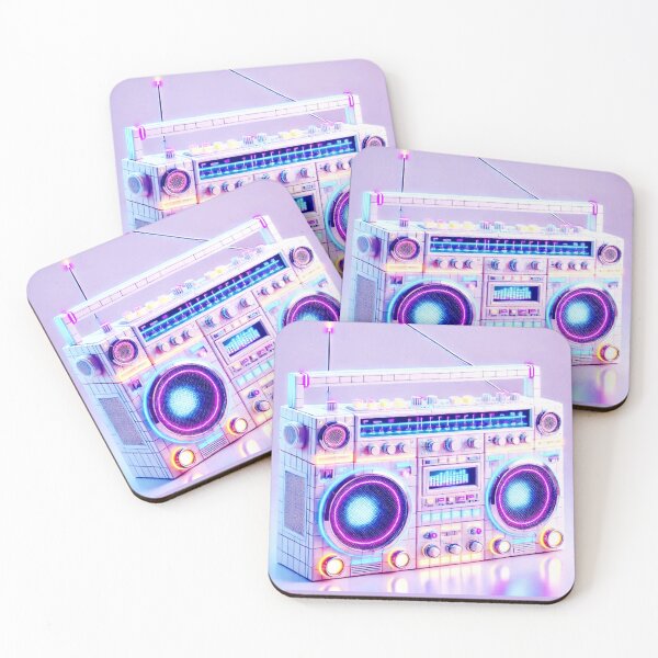 Item preview, VAPORWAVE BOOM BOX *ੈ✩‧₊˚ designed and sold by CitizenUFO ♥︎*ੈ✩.