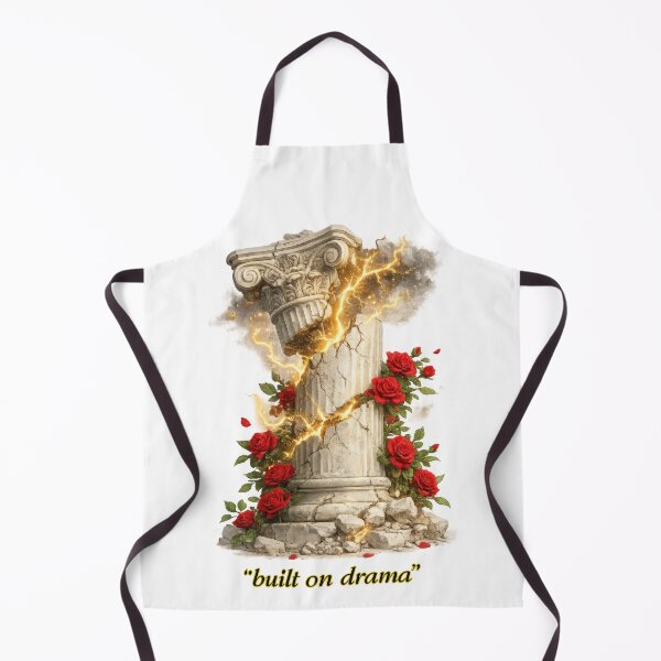 Item preview, Built on Drama Greek Column Roses designed and sold by jgvisualarts.