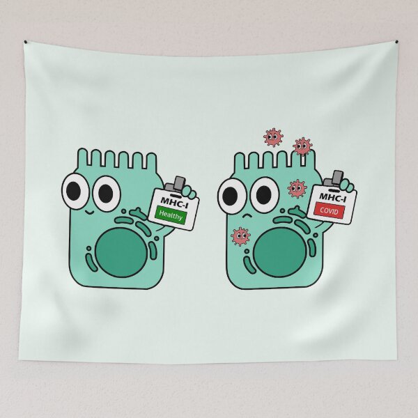 Item preview, Cute Cells (MHC-I)  designed and sold by MicroMarket.
