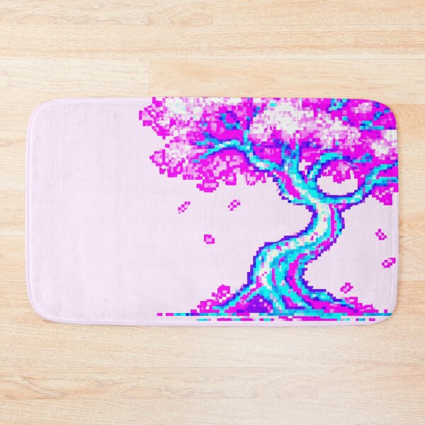 Item preview, NEON PIXEL CHERRY BLOSSOM ⋆˚✿˖° designed and sold by CitizenUFO ♥︎*ੈ✩.