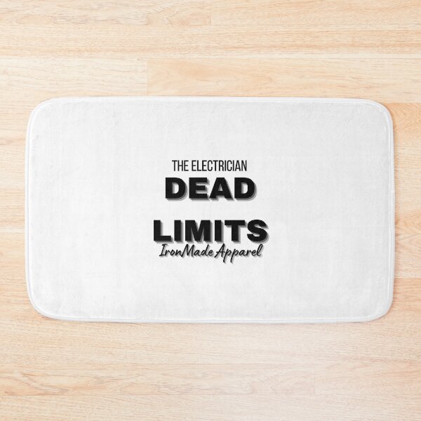 Item preview, Dead Limits T-Shirt for Electricians – Bold Workwear Humor & Trade Pride designed and sold by IronMade Apparel.