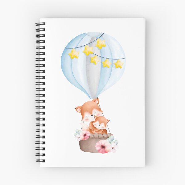 Item preview, Easter Mom and Baby Fox with Balloon - Adorable Spring Fox Animal Gift designed and sold by FuzionRaptor.