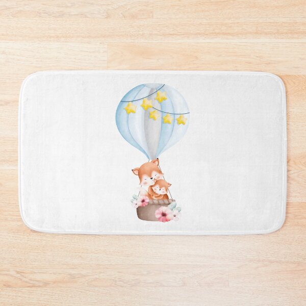 Item preview, Easter Mom and Baby Fox with Balloon - Adorable Spring Fox Animal Gift designed and sold by FuzionRaptor.