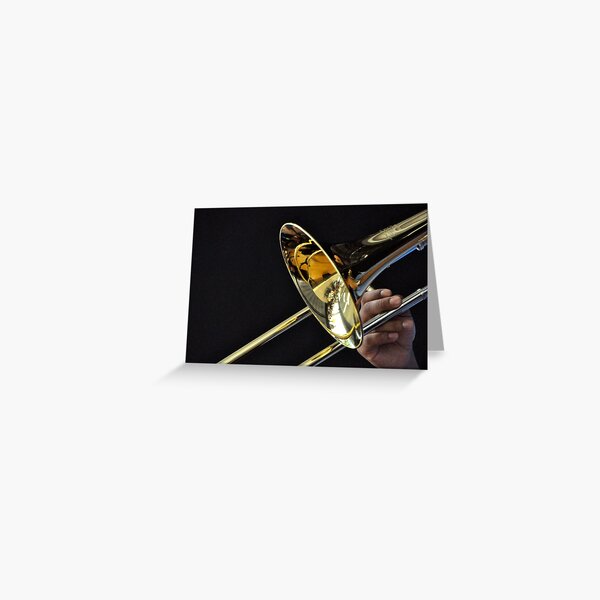 Trombone Greeting Card