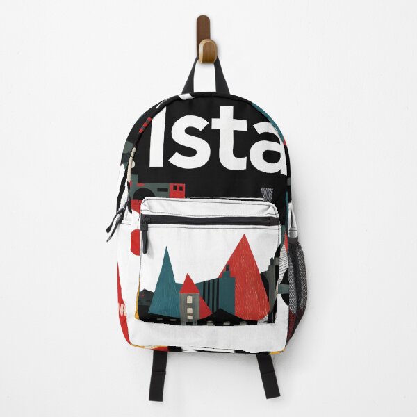 Item preview, Istanbul Abstract Modern Cityscape Collage designed and sold by OzzFrequency.