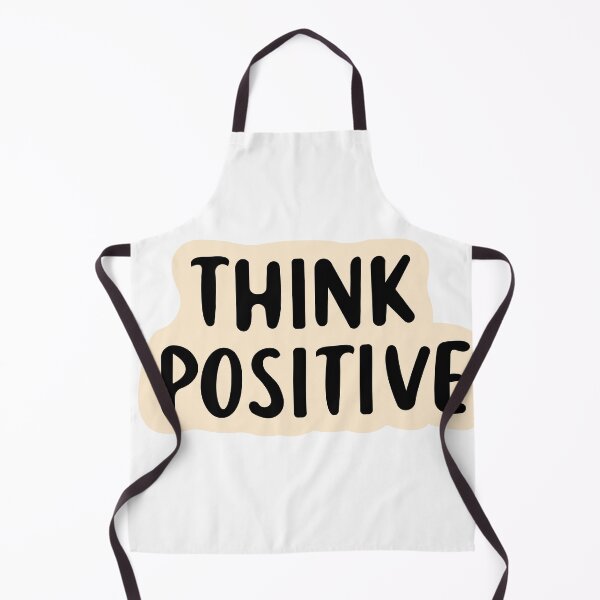Item preview, Think Positive Design | Cute Minimal Floral Positive Quote Illustration designed and sold by lilastonart.