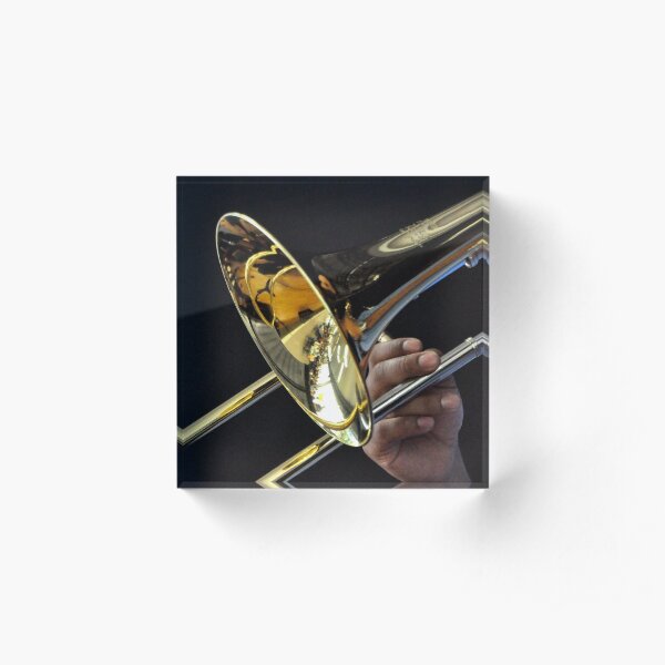 Trombone Acrylic Block