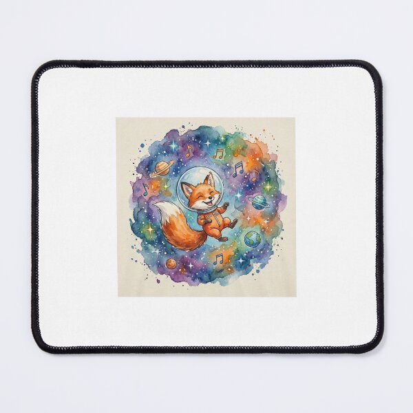 Item preview, Happy fox up in space designed and sold by carlsmart1.