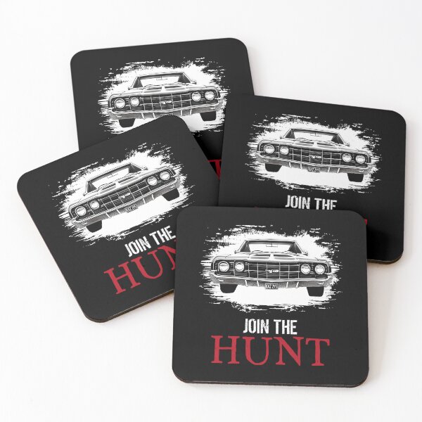 Item preview, Join The Hunt Impala Classic Supernatural Car designed and sold by Say It With Ink.