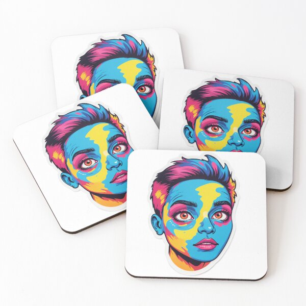 Item preview, Vivid Modern Portrait designed and sold by tim tal.